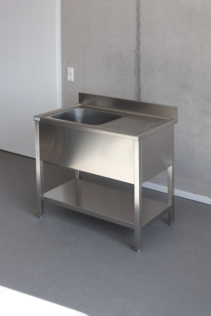 LINE® Reinraumzelt Reinraumeinrichtung Spültisch Edelstahleinrichtung